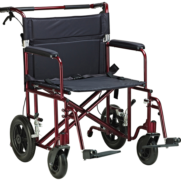 Bariatric Heavy Duty Transport Chair - Click Image to Close
